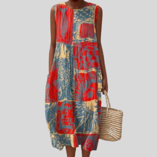 Fanny - Fließendes und komfortables Kleid