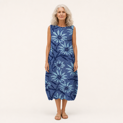 Adélaïde - Bequemes Sommerkleid ohne Ärmel