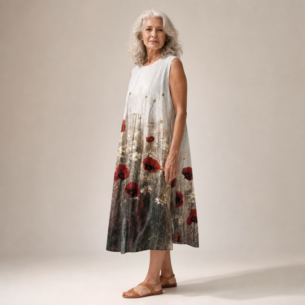Alba - Fließendes und bequemes Kleid