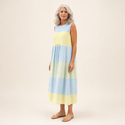 Aurélie - Bequemes Sommerkleid ohne Ärmel