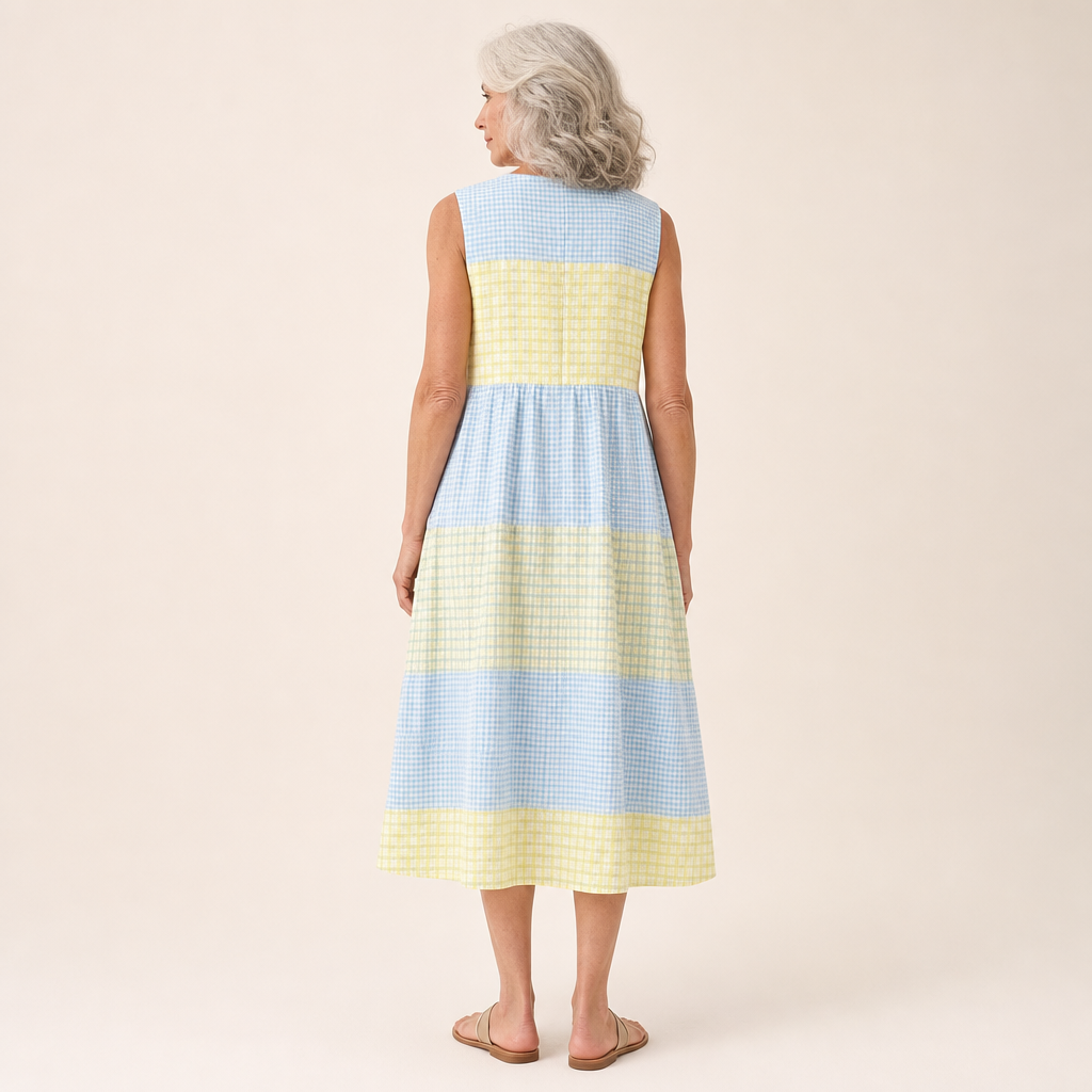 Aurélie - Bequemes Sommerkleid ohne Ärmel