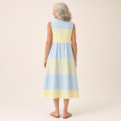 Aurélie - Bequemes Sommerkleid ohne Ärmel