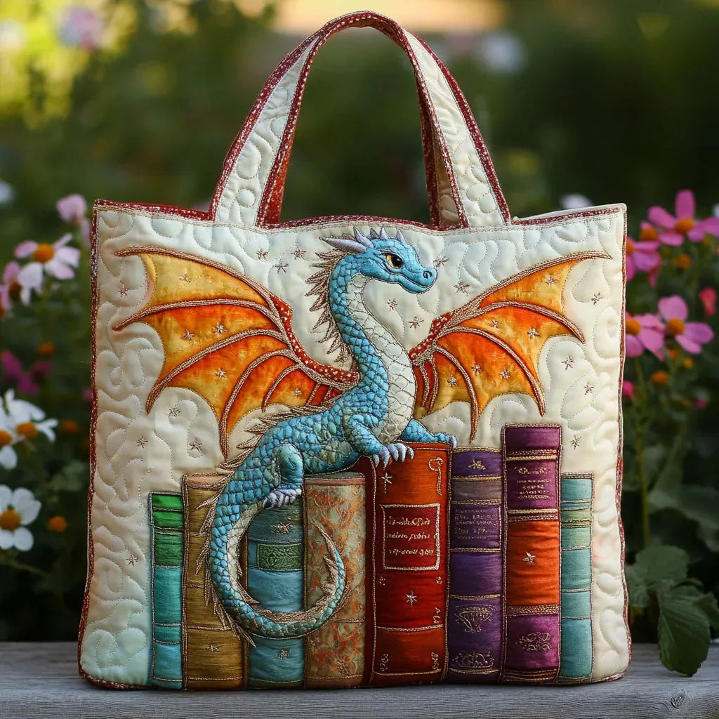 Handgefertigte Tasche | Bücherwächter in Smaragd