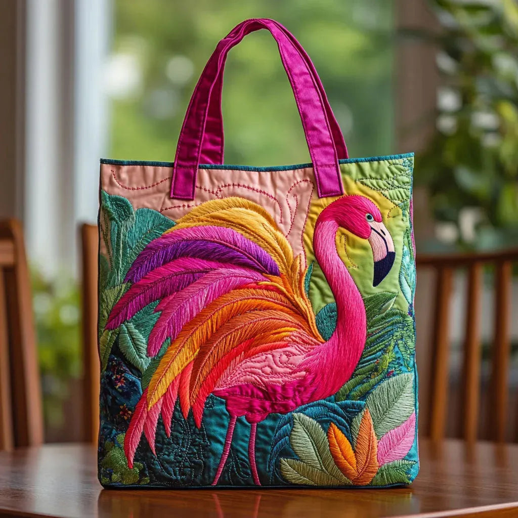 Handgefertigte Tasche | Flamenco Regenbogen
