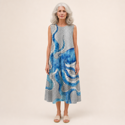 Diane - Fließendes und bequemes Kleid