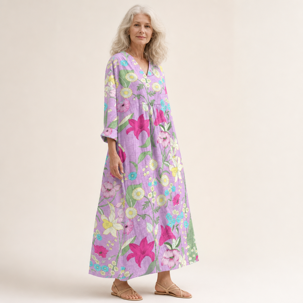 Élise - Fließendes und bequemes Kleid