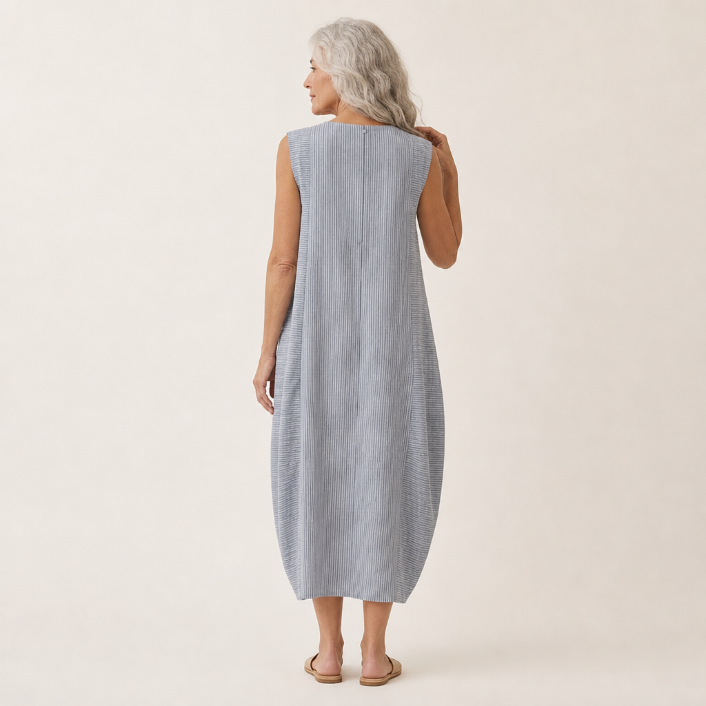 Enza - Bequemes Sommerkleid ohne Ärmel