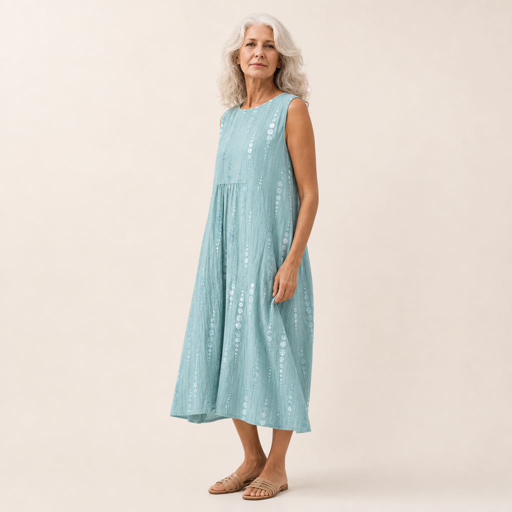 Ernestine - Fließendes und bequemes Kleid