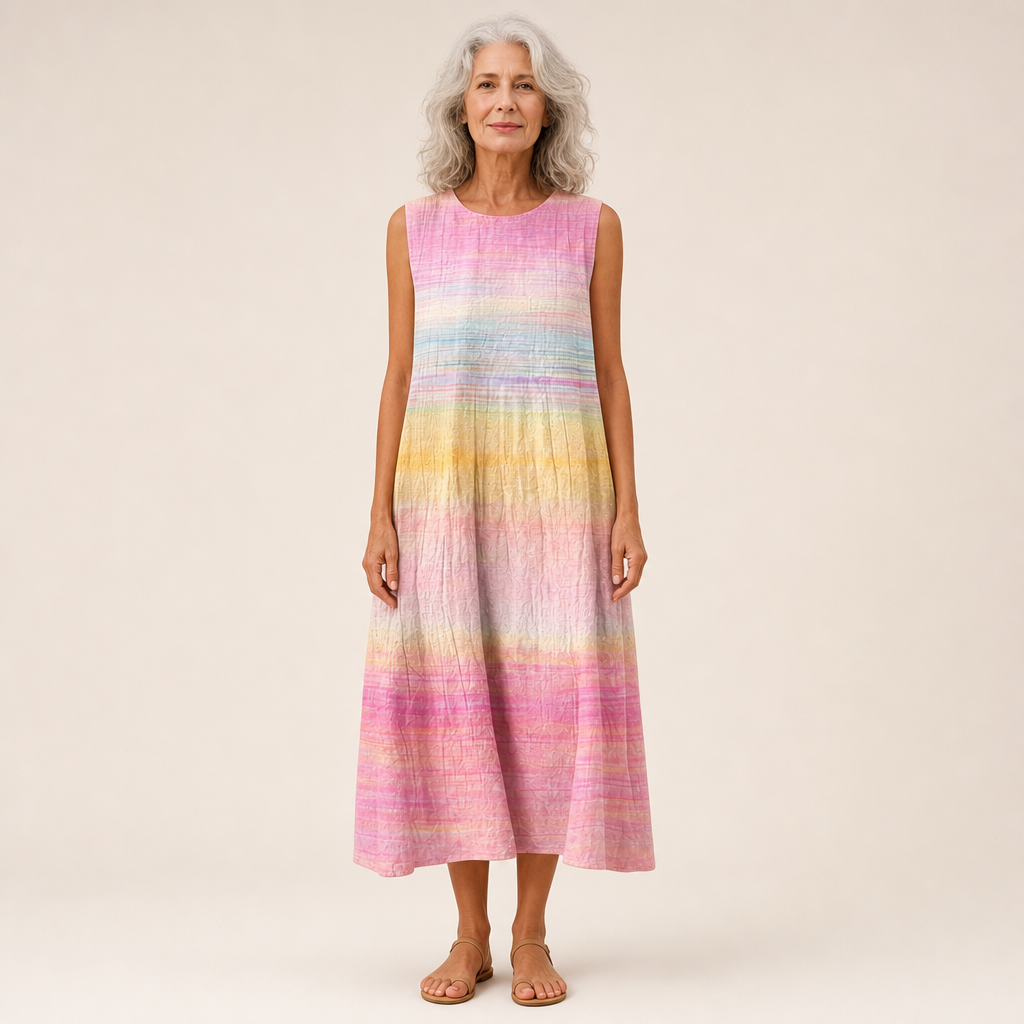 Esmée - Bequemes Sommerkleid ohne Ärmel