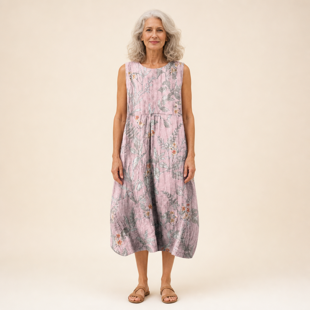 Eugénie - Fließendes und bequemes Kleid