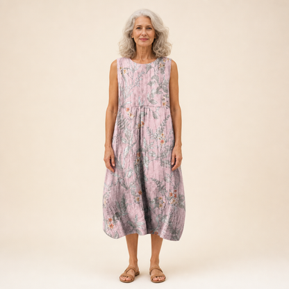 Eugénie - Fließendes und bequemes Kleid