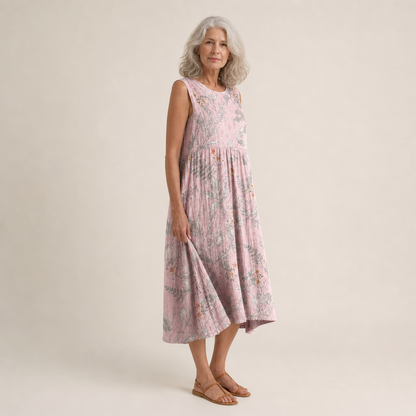 Eugénie - Fließendes und bequemes Kleid