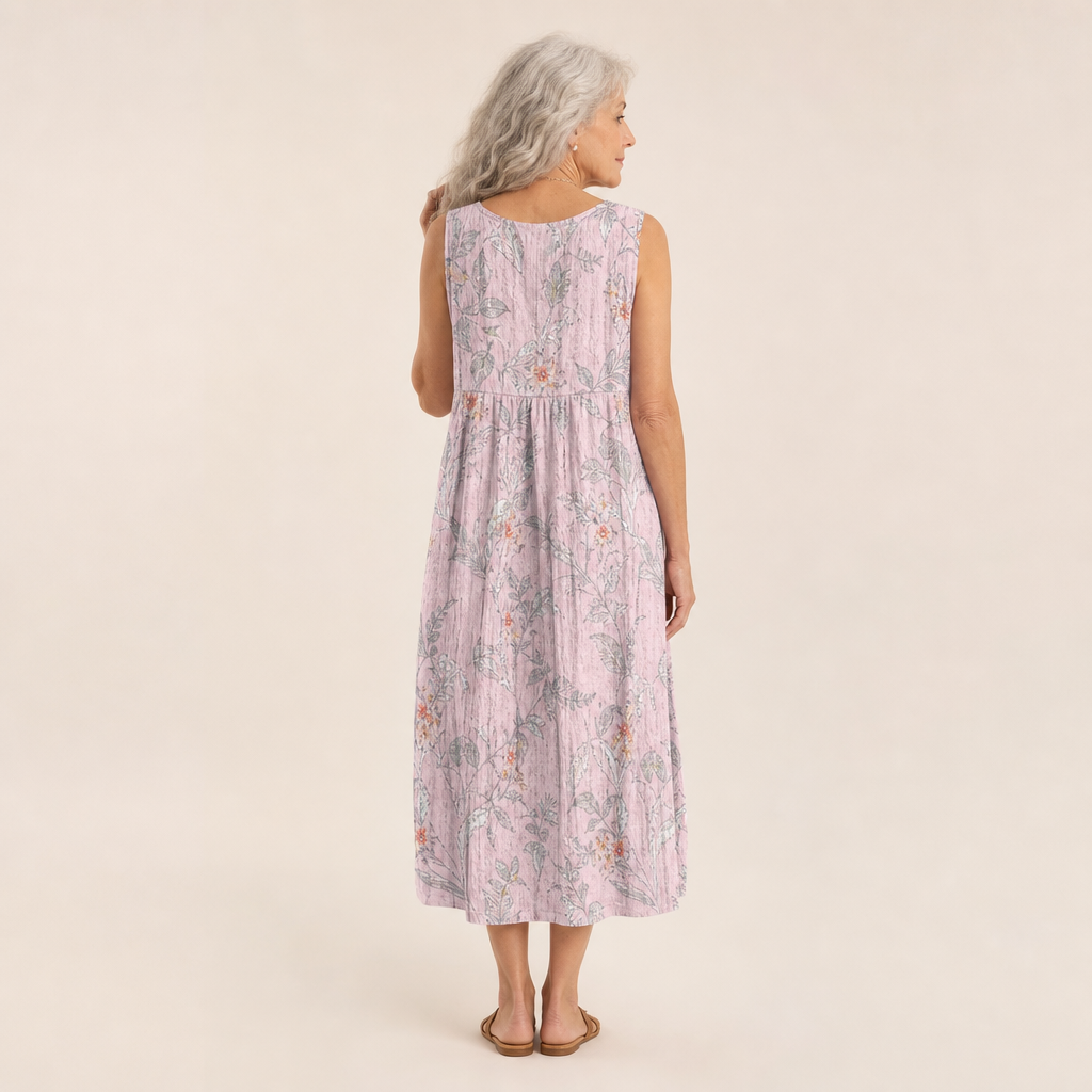 Eugénie - Fließendes und bequemes Kleid