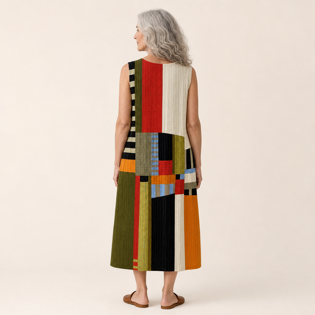Flavie - Fließendes und bequemes Kleid