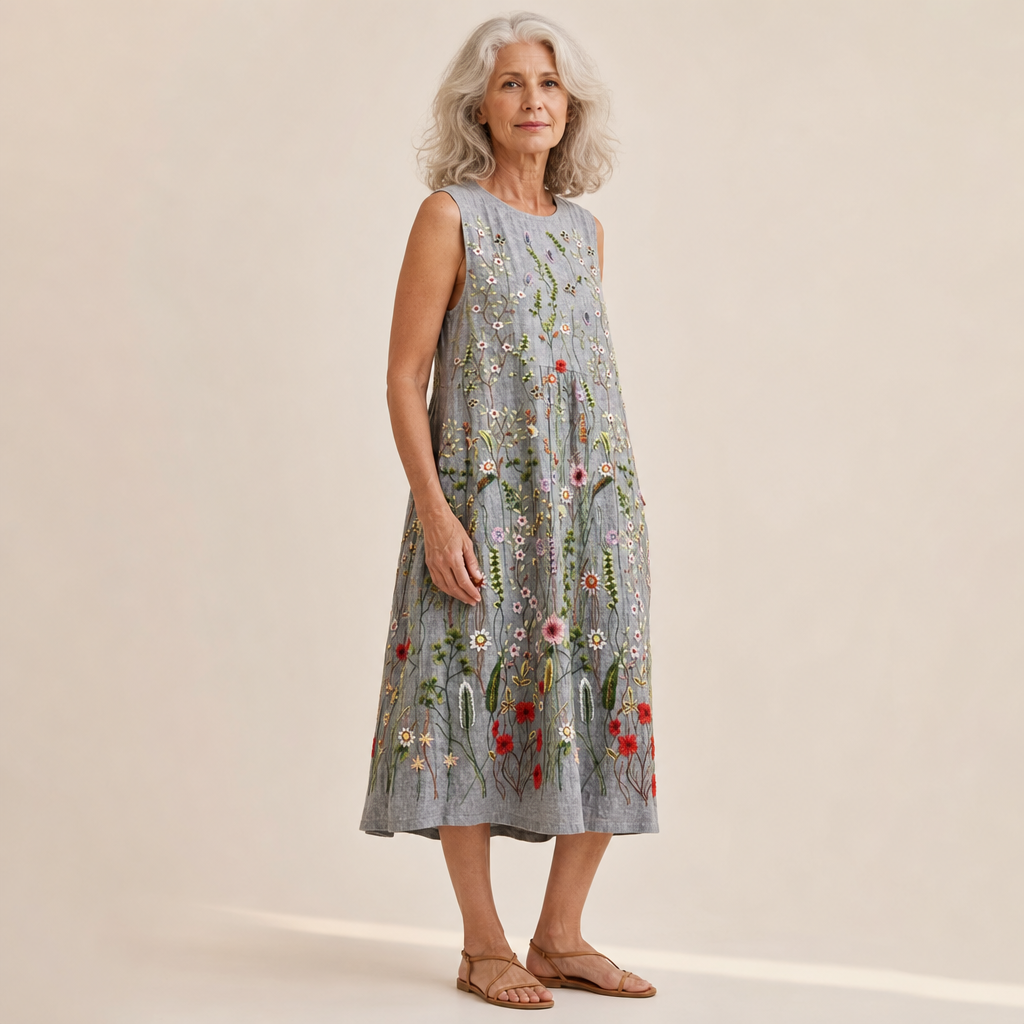 Garance - Fließendes und bequemes Kleid