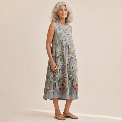 Garance - Fließendes und bequemes Kleid