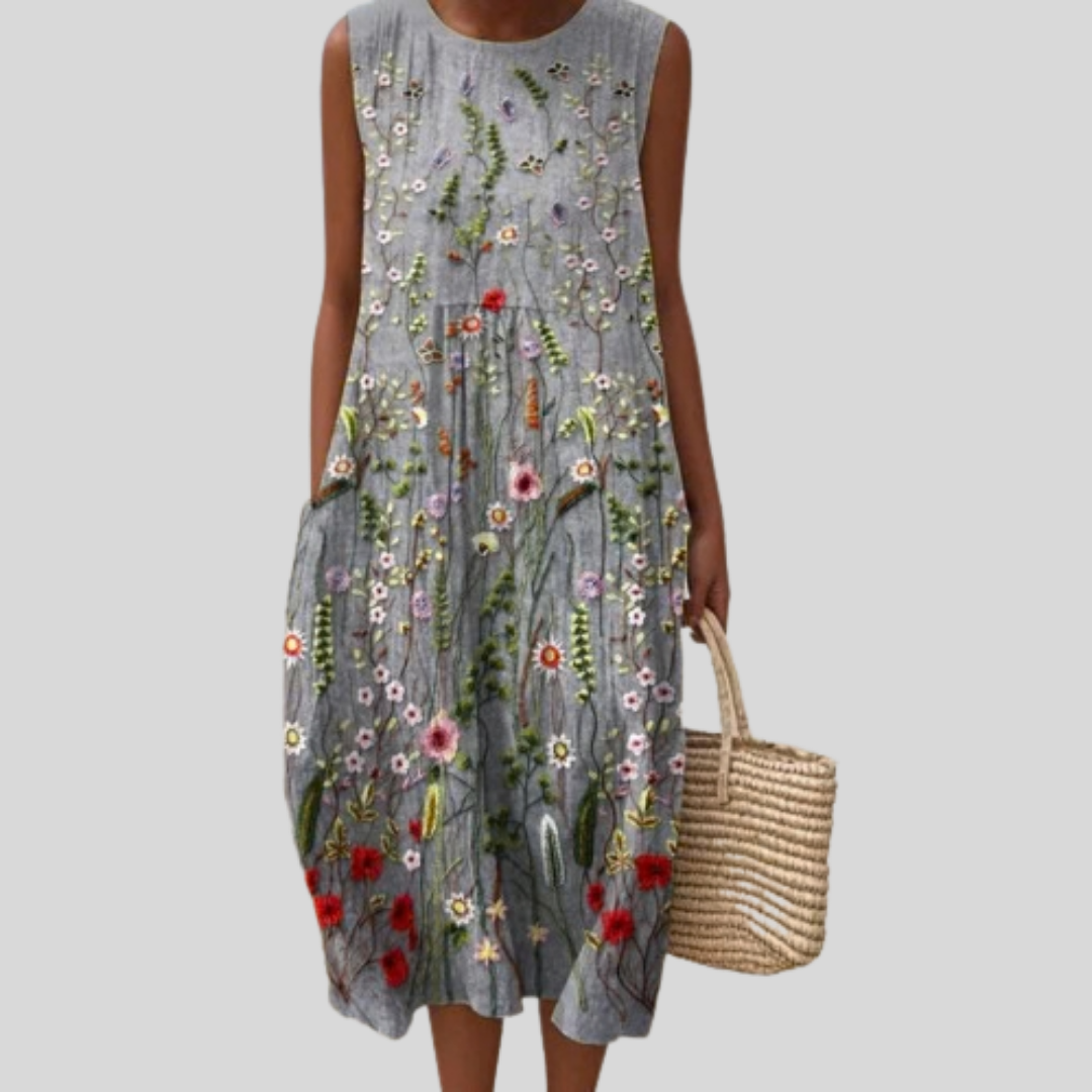 Garance - Fließendes und bequemes Kleid