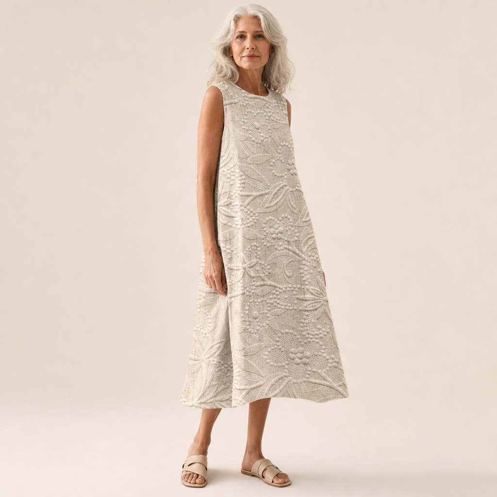 Gisèle - Fließendes und bequemes Kleid