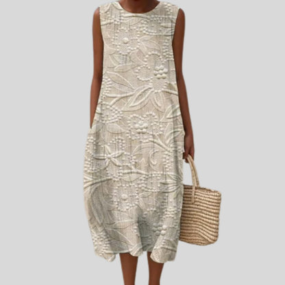 Gisèle - Fließendes und bequemes Kleid