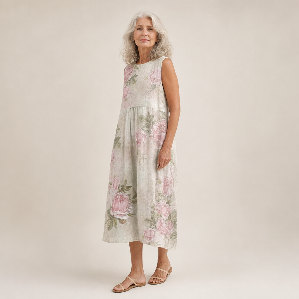 Hermine - Fließendes und bequemes Kleid