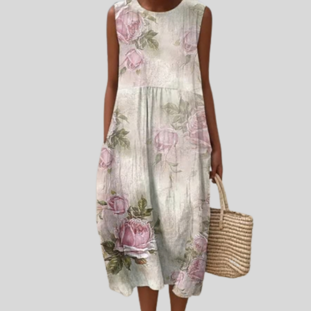 Hermine - Fließendes und bequemes Kleid