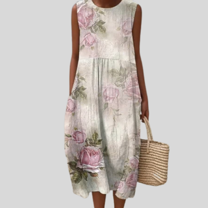 Hermine - Fließendes und bequemes Kleid