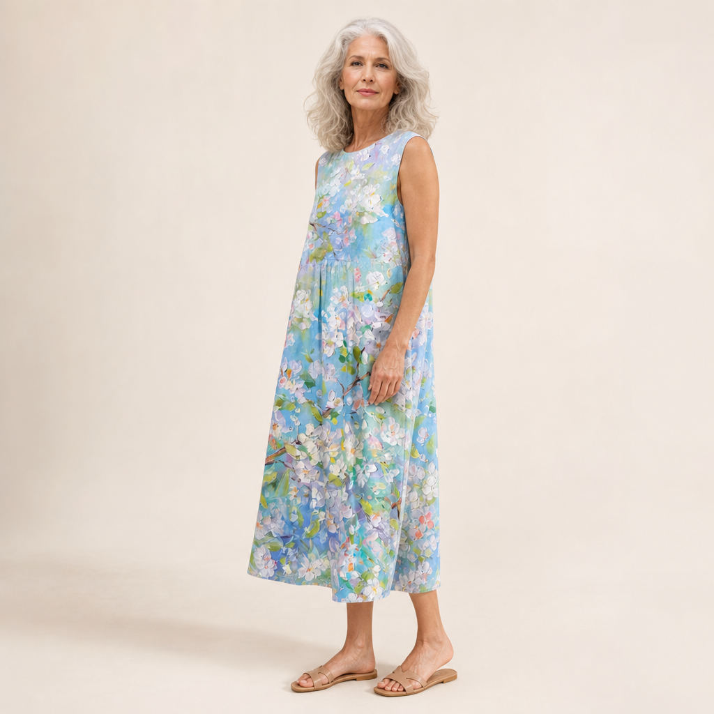 Hortense - Fließendes und bequemes Kleid