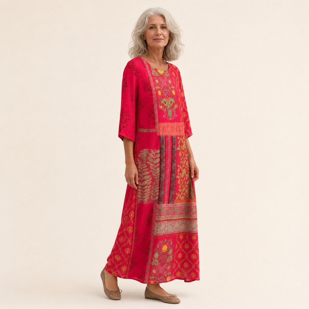 Iris - Langes, fließendes, schickes und bequemes Kleid