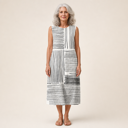 Jacqueline - Fließendes und bequemes Kleid