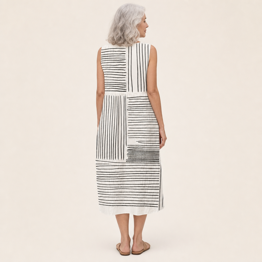 Jacqueline - Fließendes und bequemes Kleid