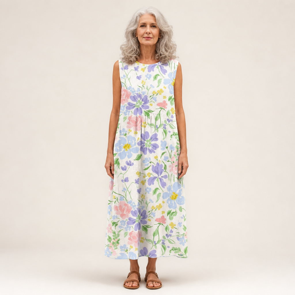 Janyce - Fließendes und bequemes Kleid