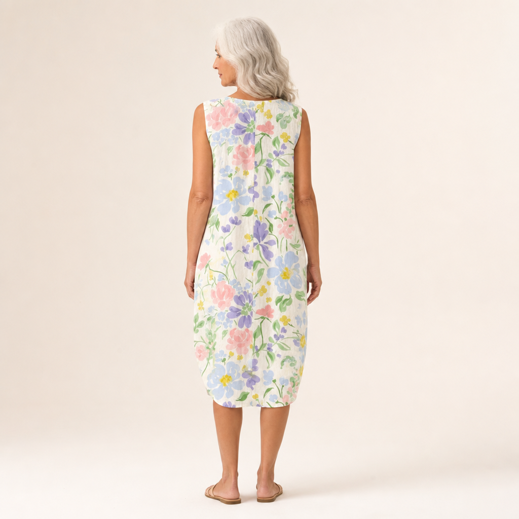 Janyce - Fließendes und bequemes Kleid