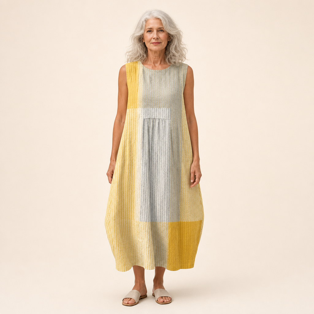 Joy - Bequemes Sommerkleid ohne Ärmel