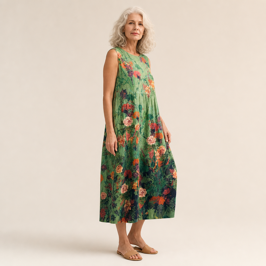 Juliette - Bequemes Sommerkleid ohne Ärmel