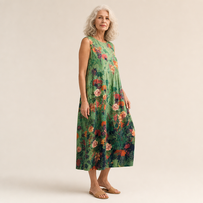Juliette - Bequemes Sommerkleid ohne Ärmel