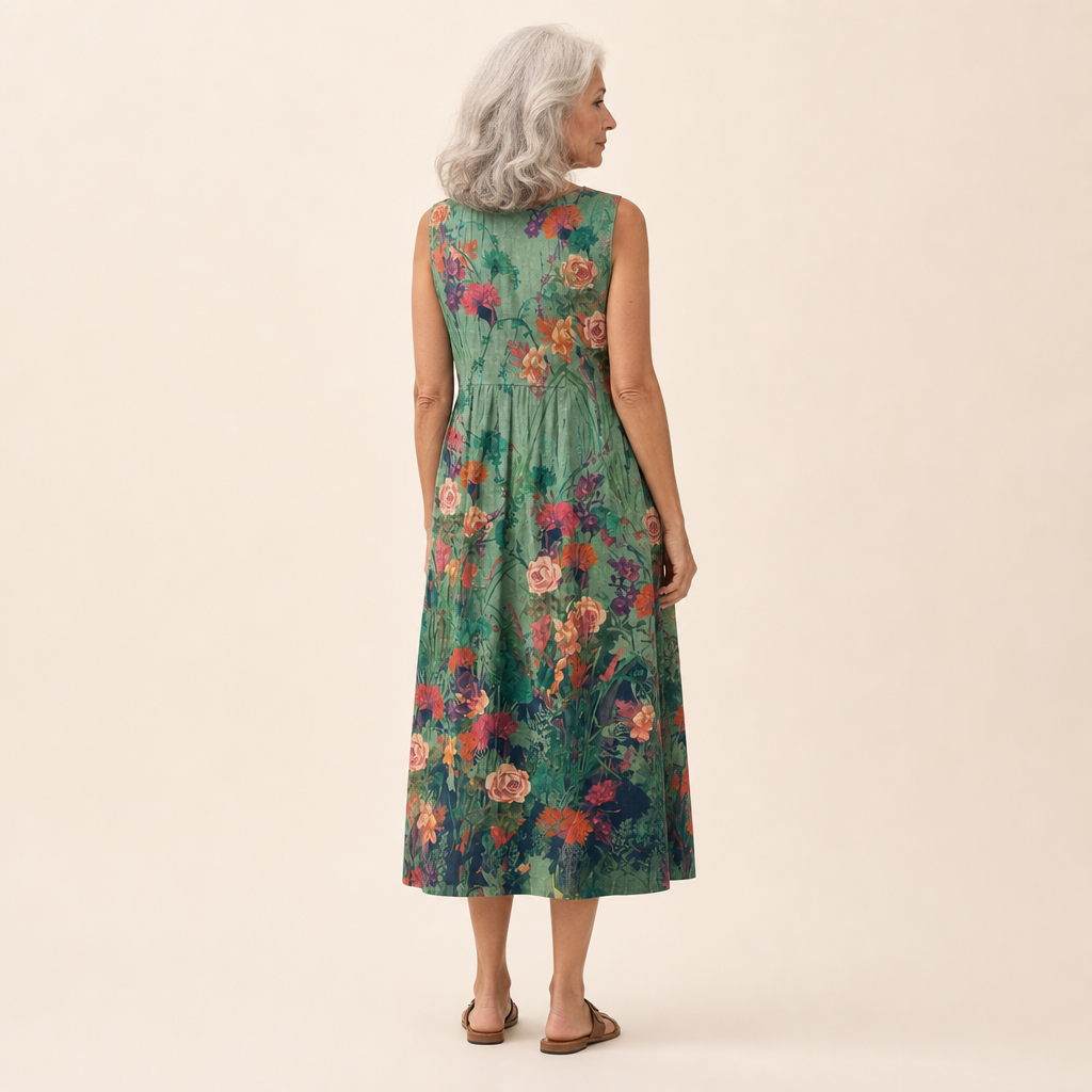 Juliette - Bequemes Sommerkleid ohne Ärmel