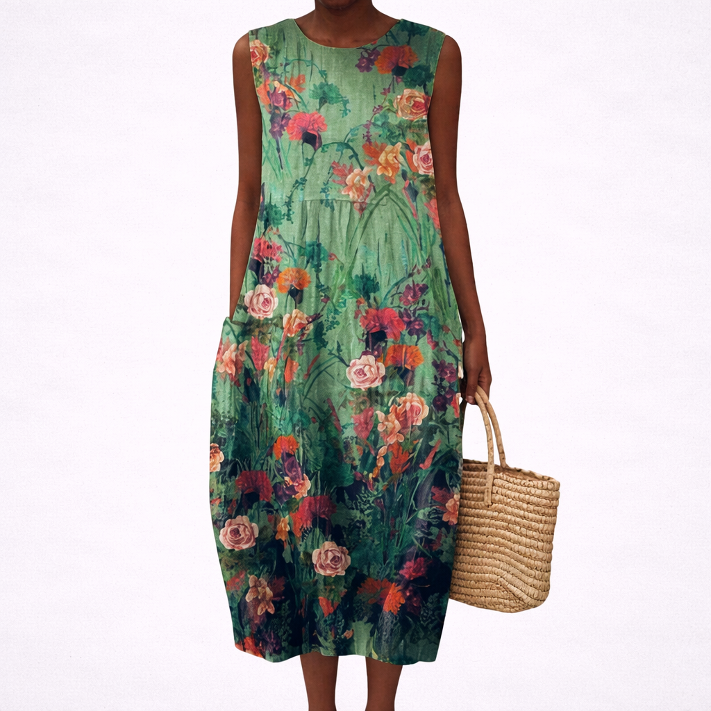 Juliette - Bequemes Sommerkleid ohne Ärmel
