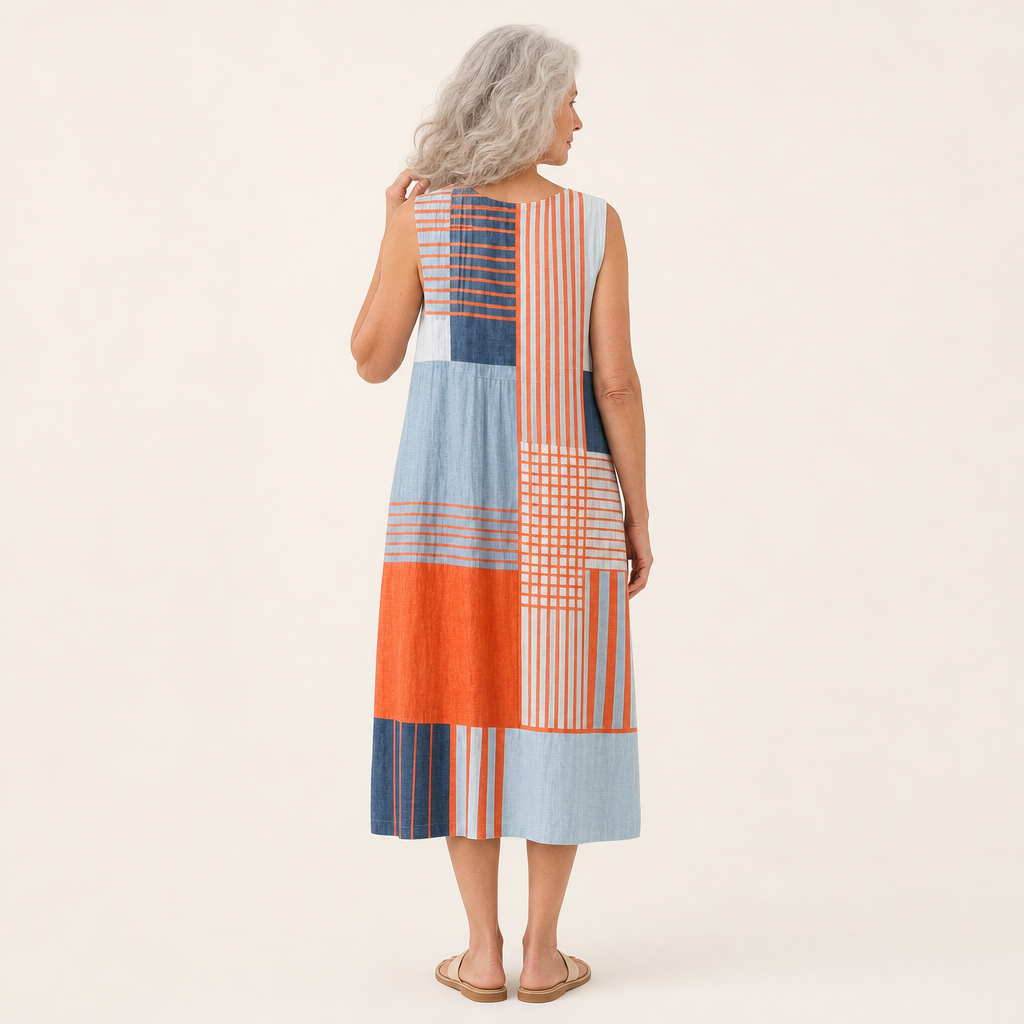Juni - Fließendes und bequemes Kleid