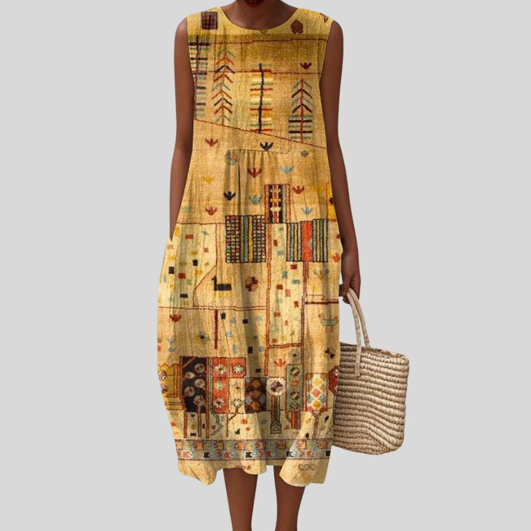 Kenza - Fließendes und bequemes Kleid