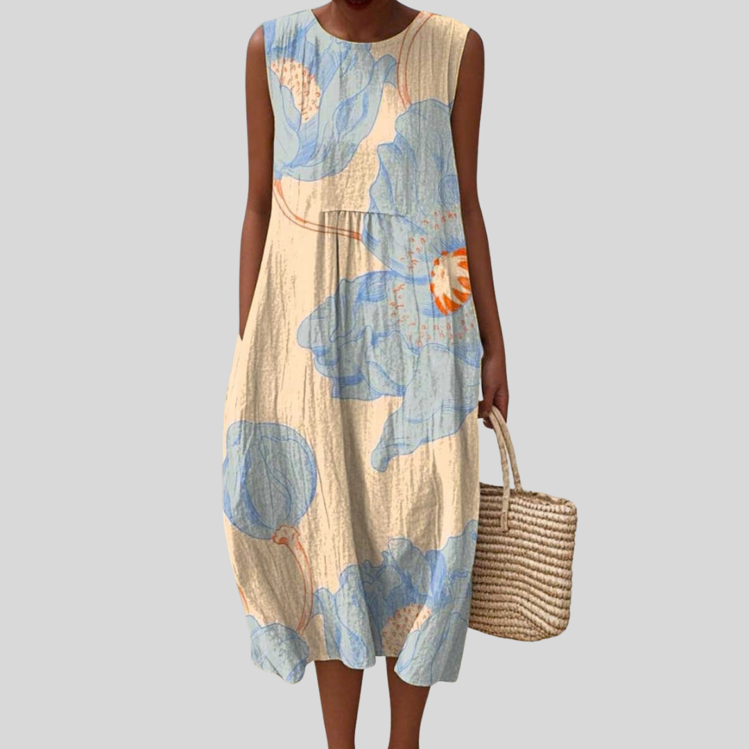 Léontine - Fließendes und bequemes Kleid