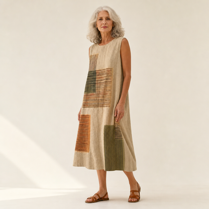 Lorie - Bequemes Sommerkleid ohne Ärmel