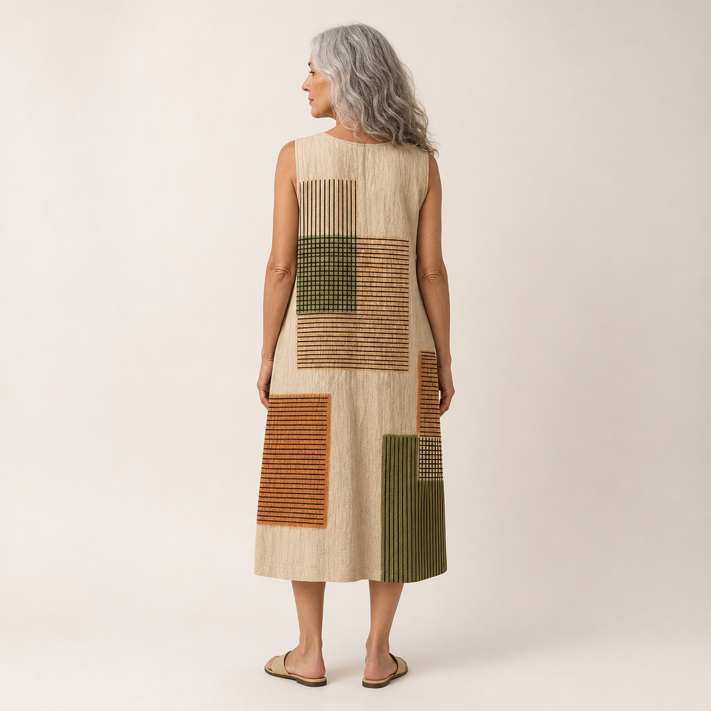 Lorie - Bequemes Sommerkleid ohne Ärmel