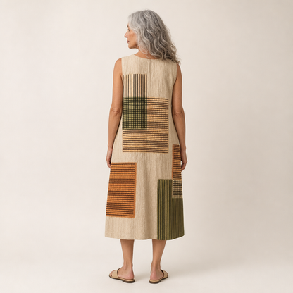 Lorie - Bequemes Sommerkleid ohne Ärmel