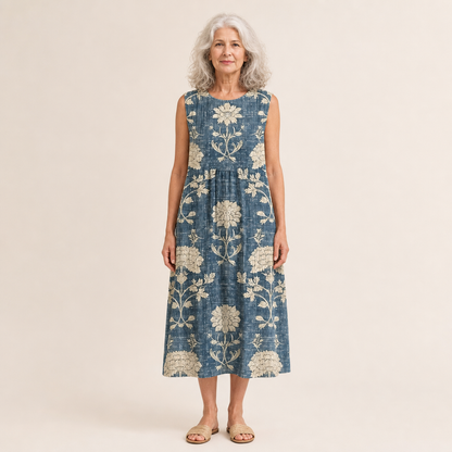Lydie - Fließendes und bequemes Kleid