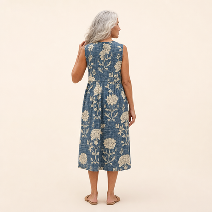 Lydie - Fließendes und bequemes Kleid