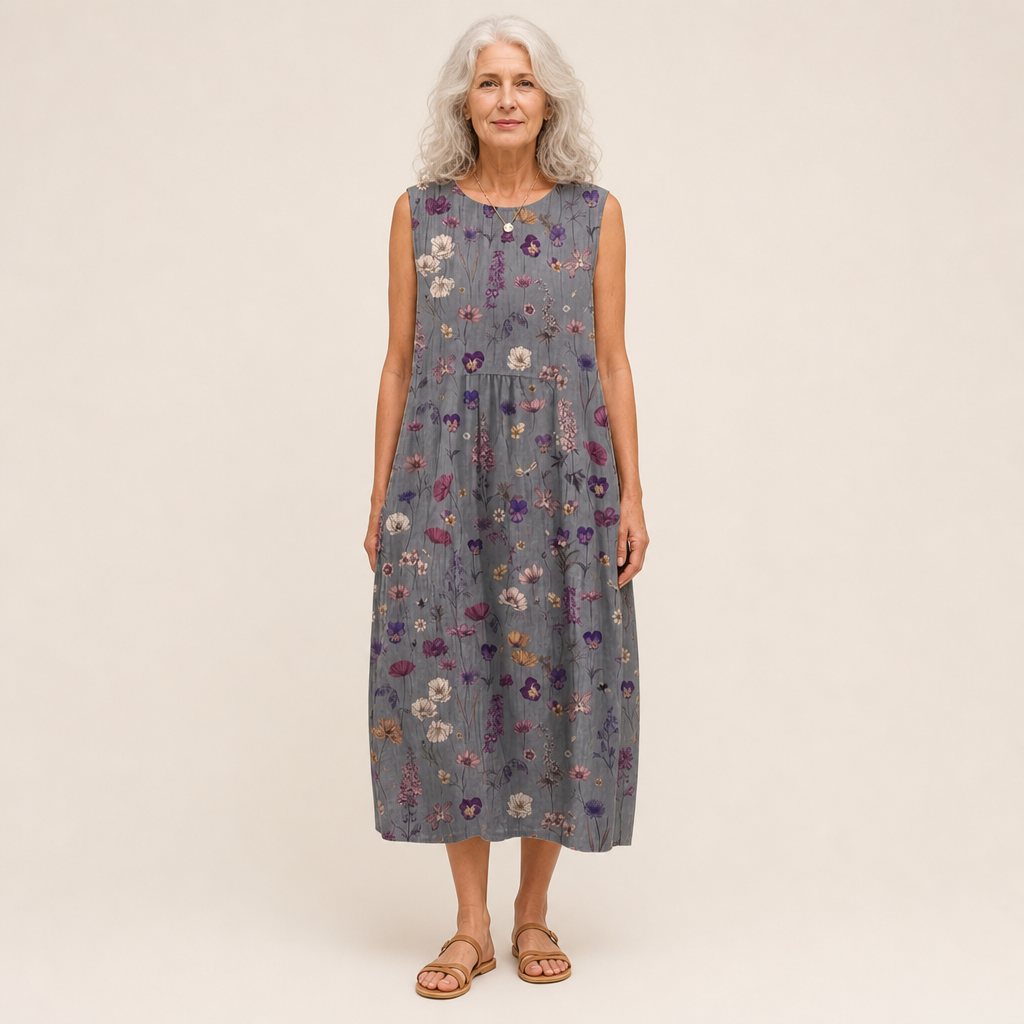 Maëlle - Bequemes Sommerkleid ohne Ärmel