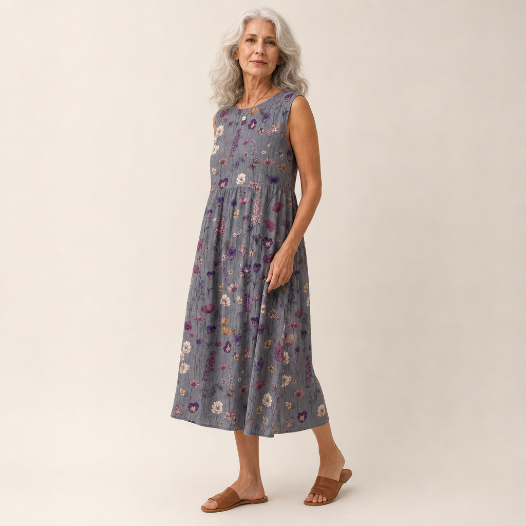 Maëlle - Bequemes Sommerkleid ohne Ärmel