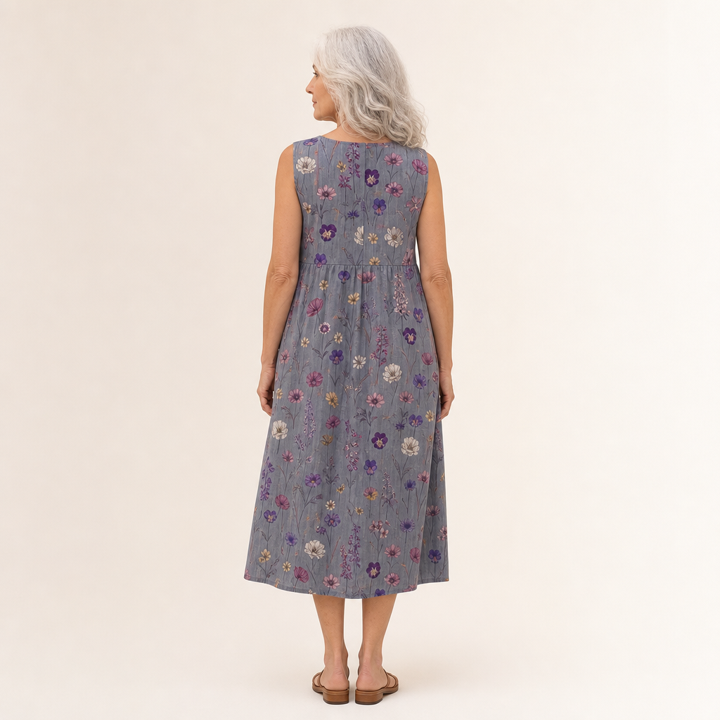 Maëlle - Bequemes Sommerkleid ohne Ärmel