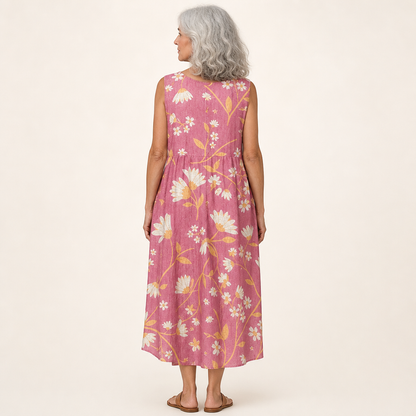 Margaux - Bequemes Sommerkleid ohne Ärmel
