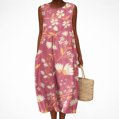 Margaux - Bequemes Sommerkleid ohne Ärmel